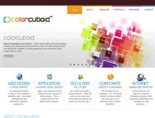 Tablet Screenshot of colorcuboid.com